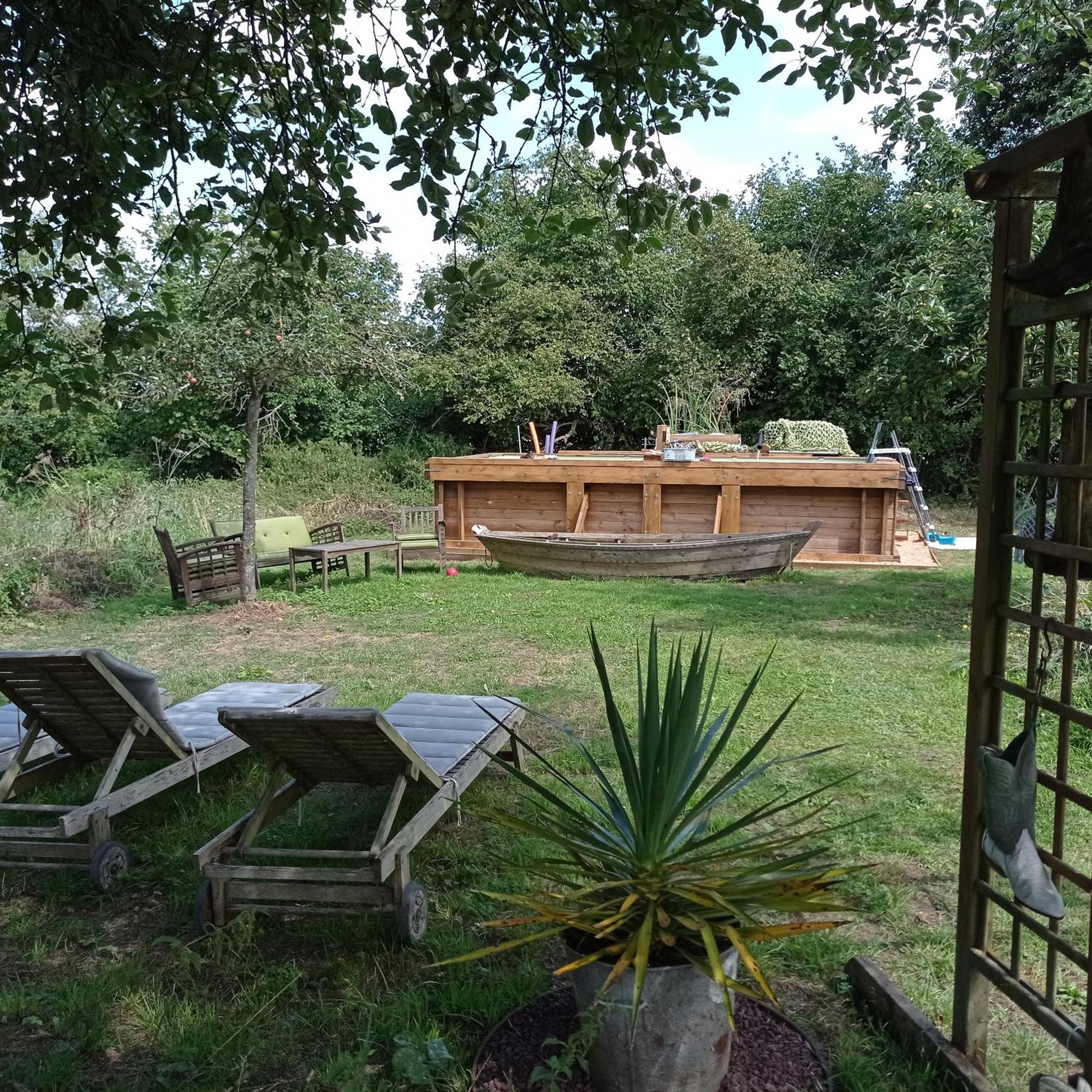 La Valise A Cheval Bed and Breakfast Mezieres-sur-Ponthouin Eksteriør billede